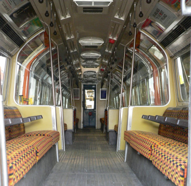 80s train interior
